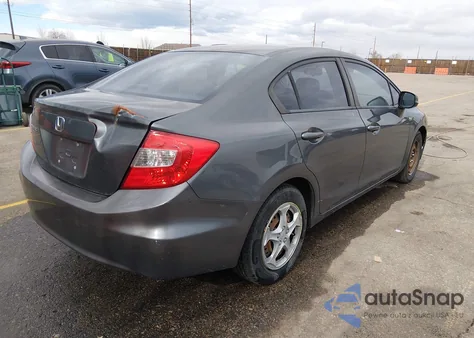 2012 Honda Civic Ex-L из США, поврежденный, VIN 2HGFB2F97CH501779